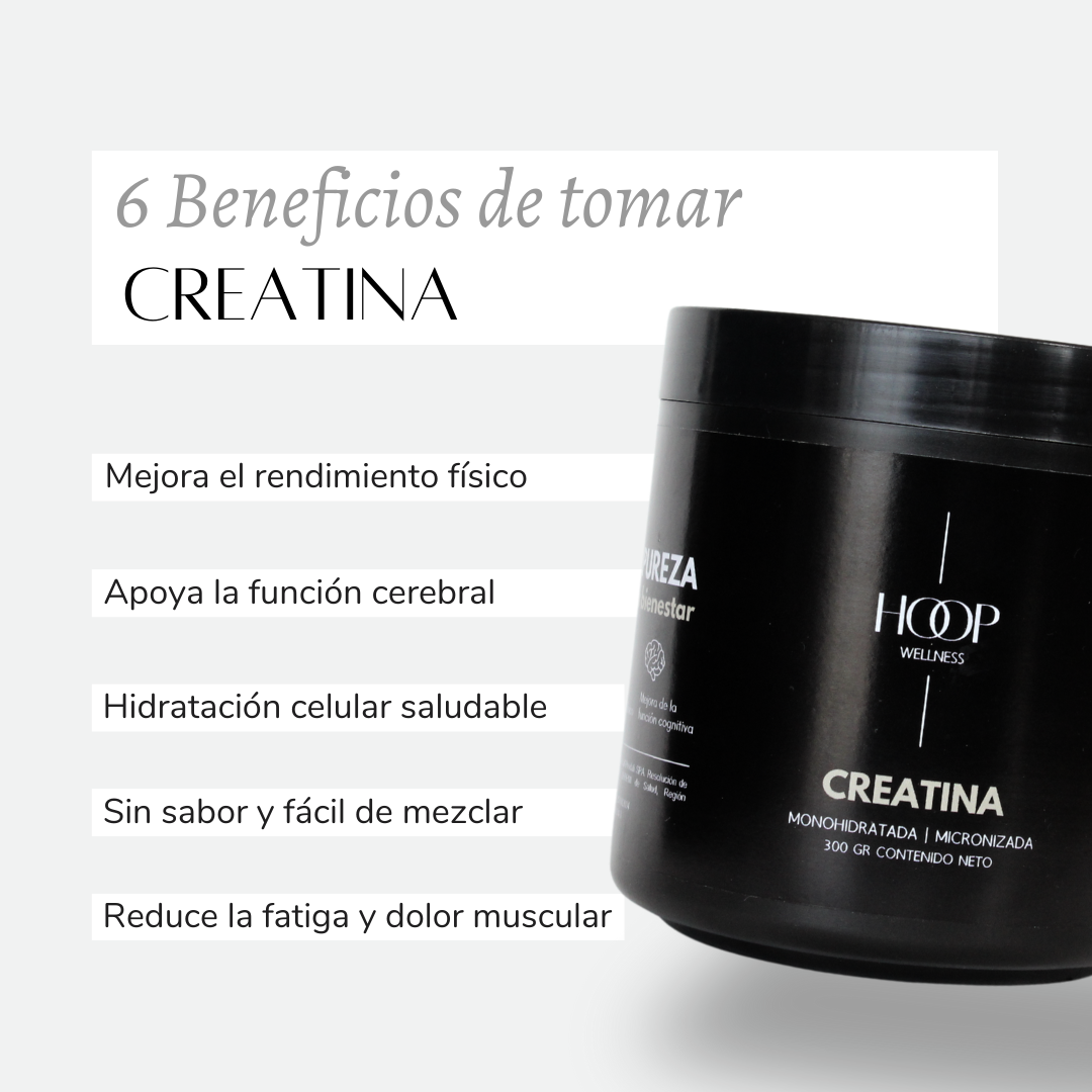 Creatina Monohidratada y Micronizada